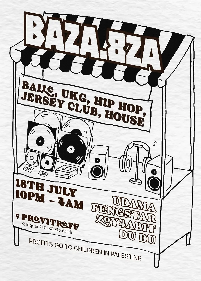 poster: BAZA debut