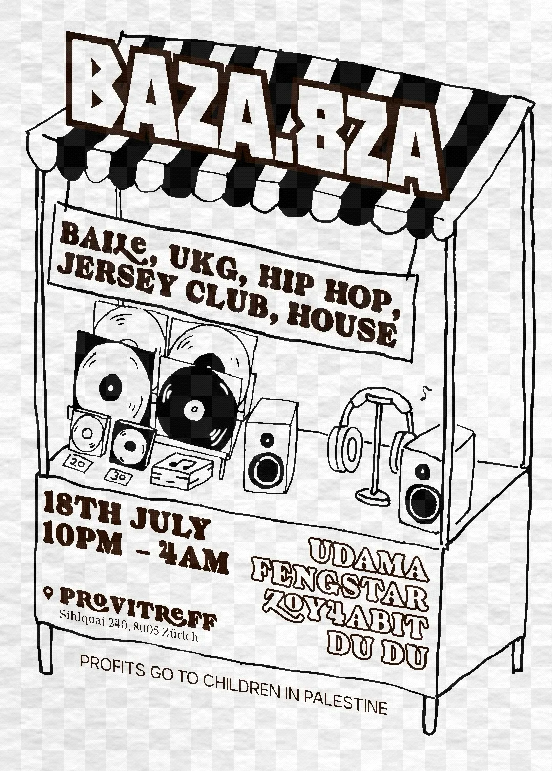 poster: BAZA debut
